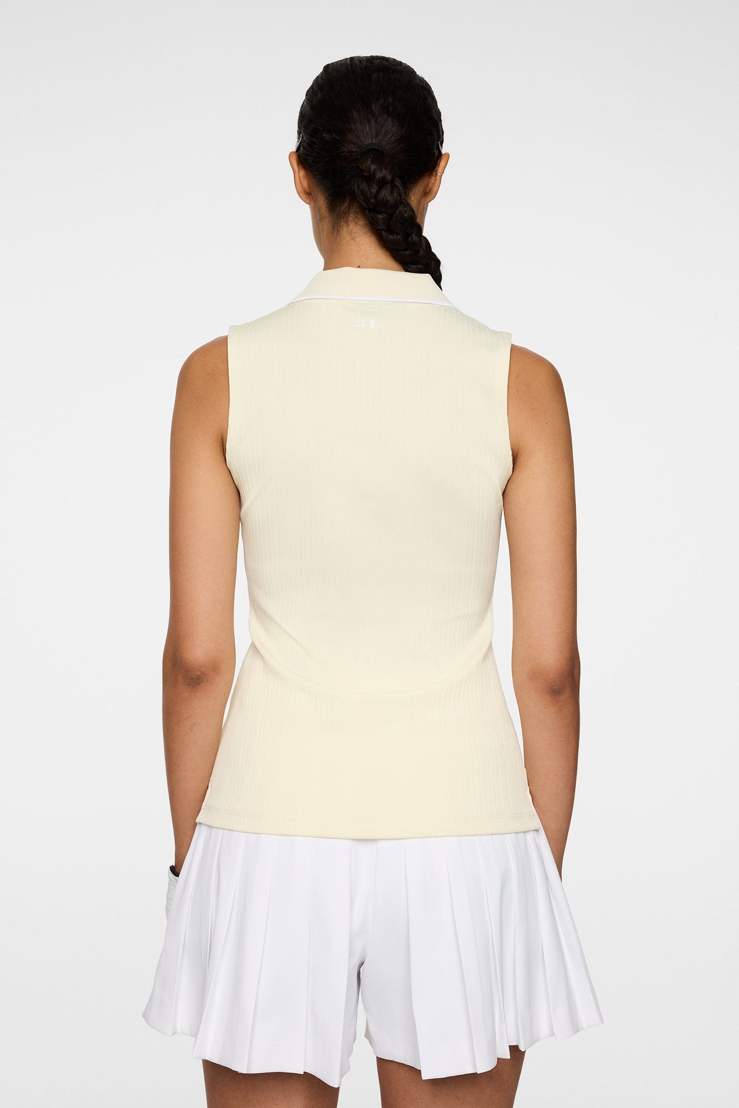 Delilah Sleeveless Top / Lemon Icing