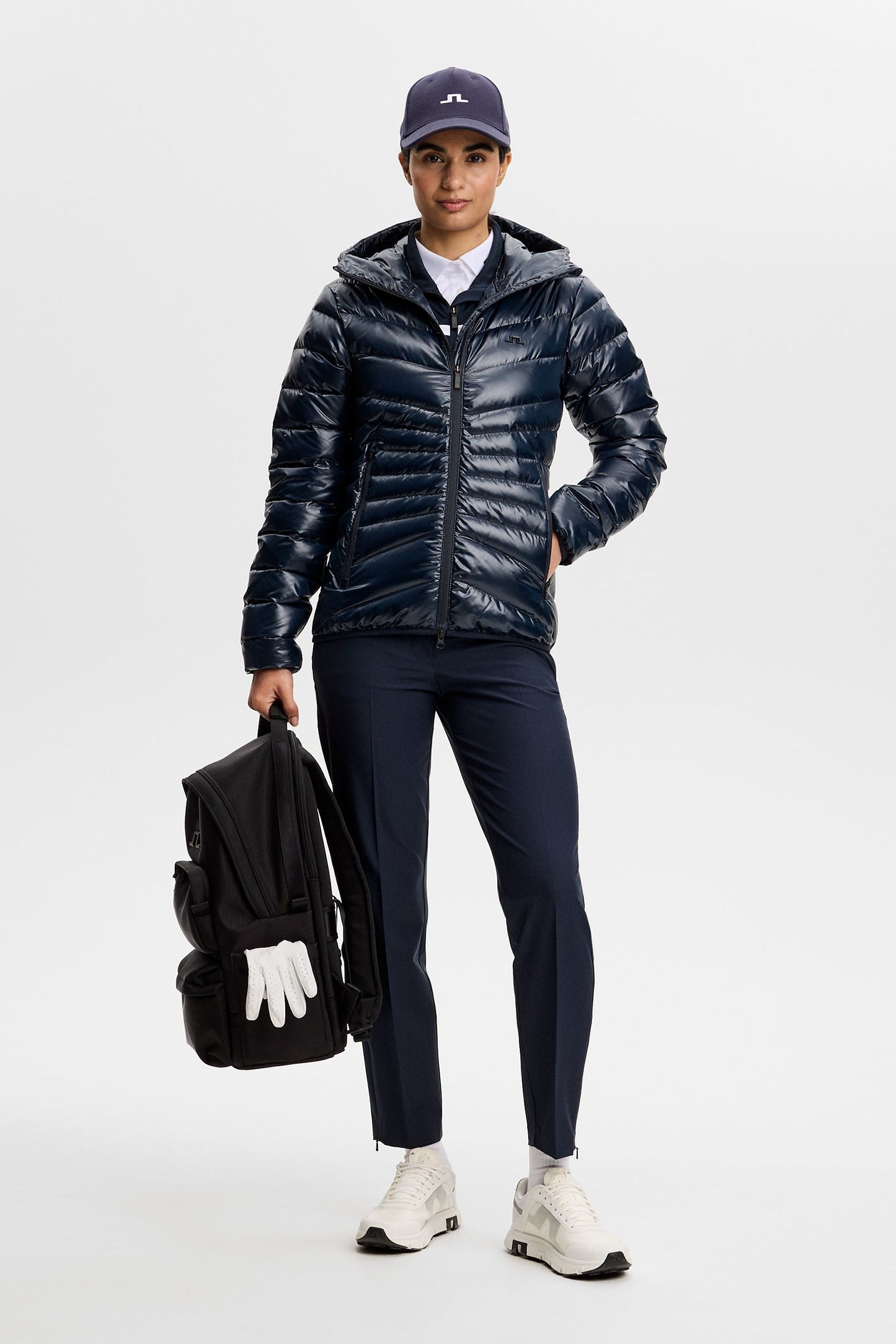 Lara Light Down Hood / Navy
