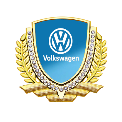 Heißer Verkauf 🎉50 % RABATT🎉3D Weizenohr Diamant Metall Kreativer Autoaufkleber