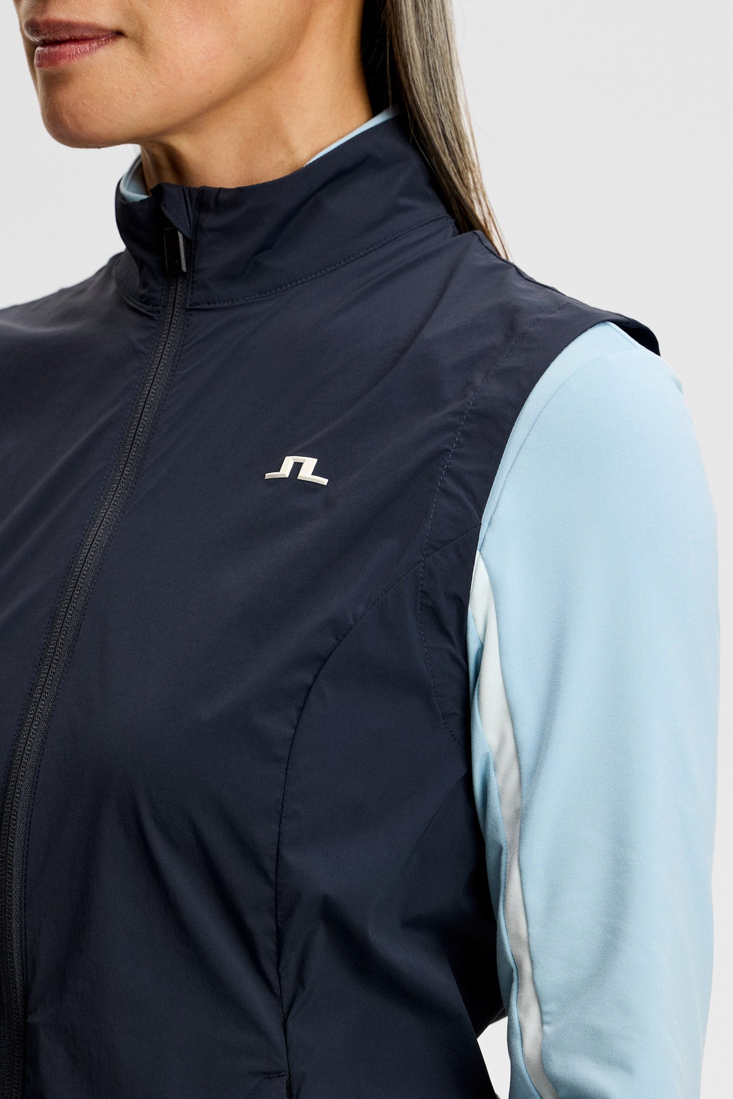 Thorine Wind Packable Vest / Navy