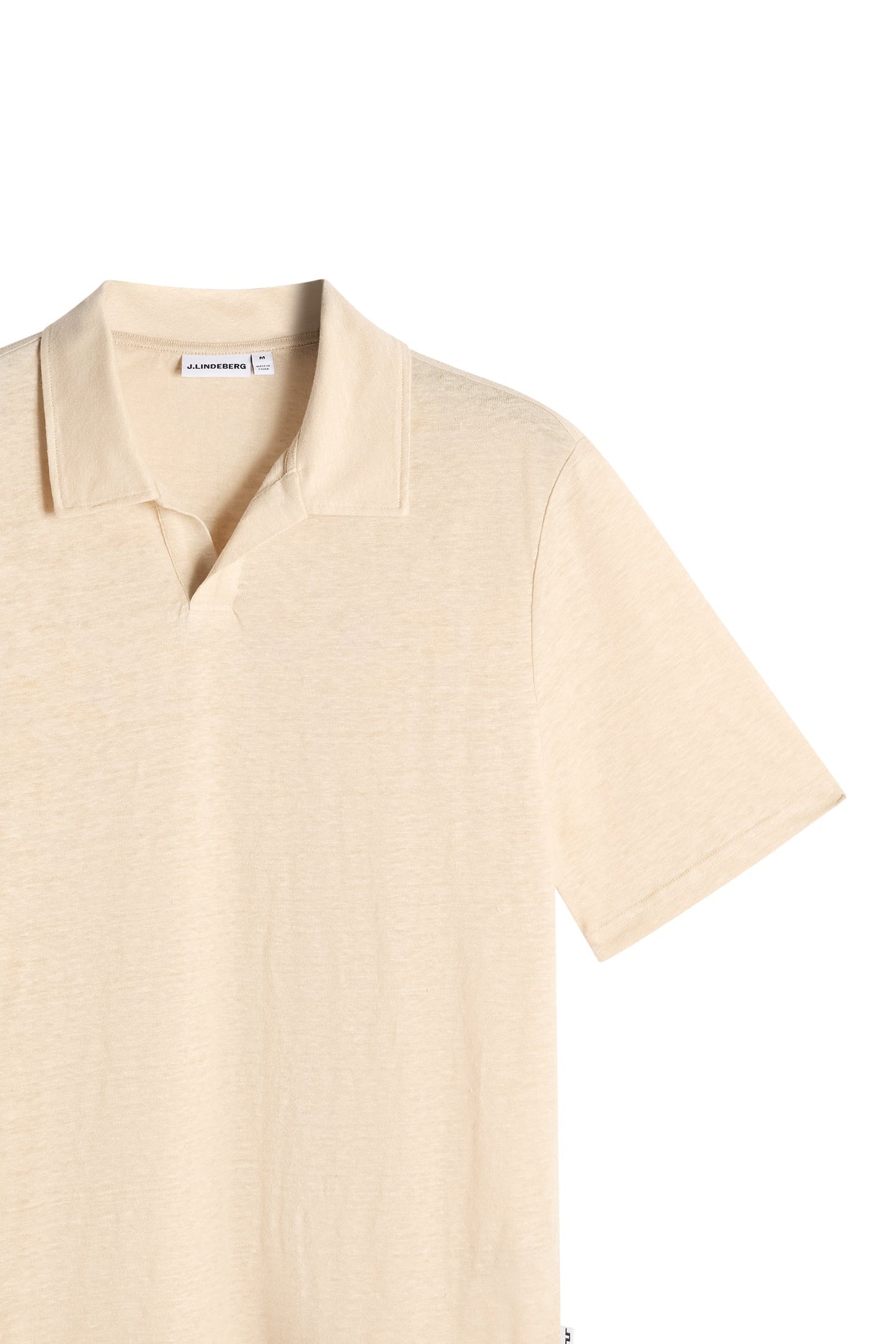 Roy Linen Polo / Moonbeam