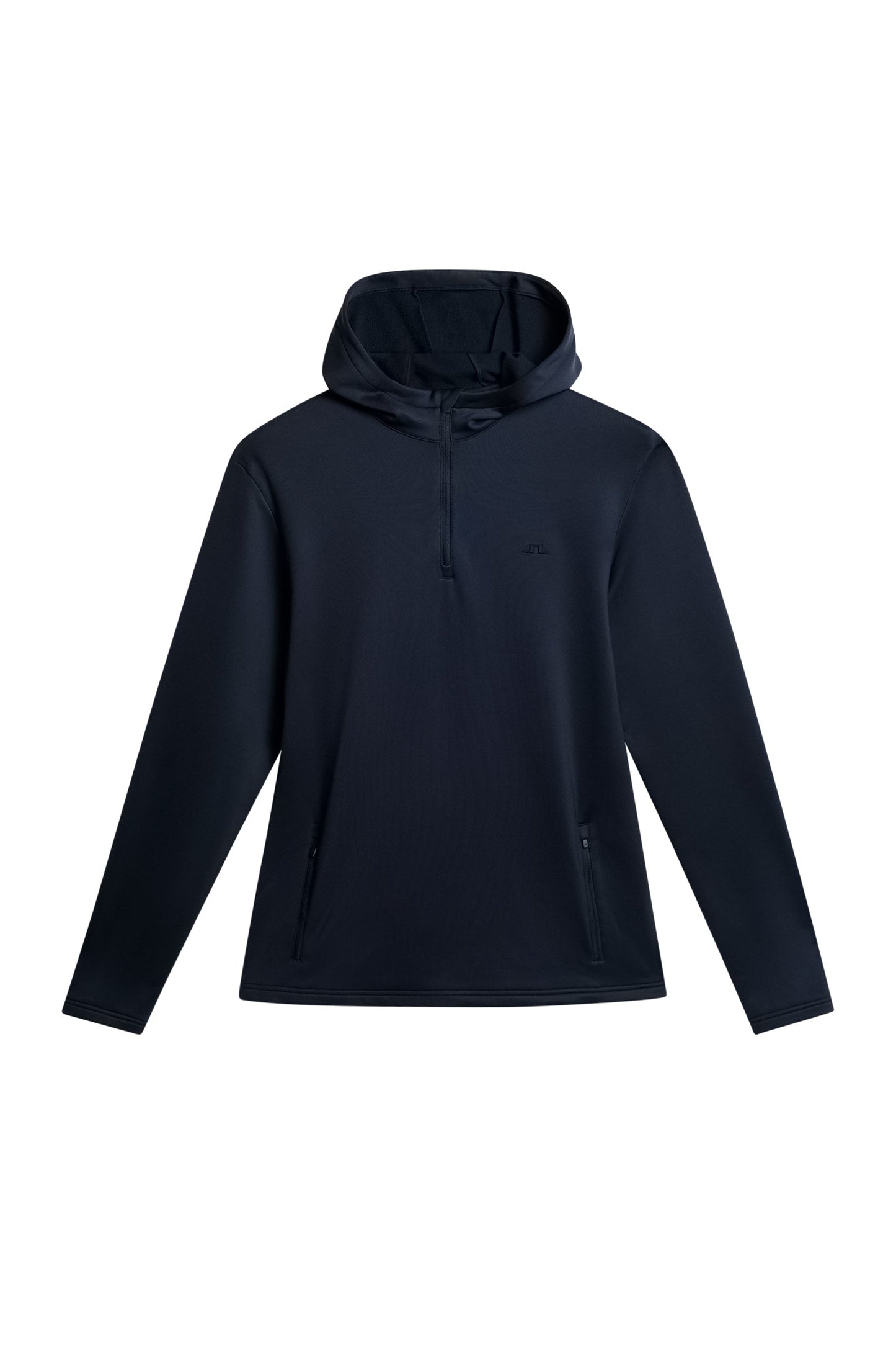 Aerial Quarter Zip Hood / Navy