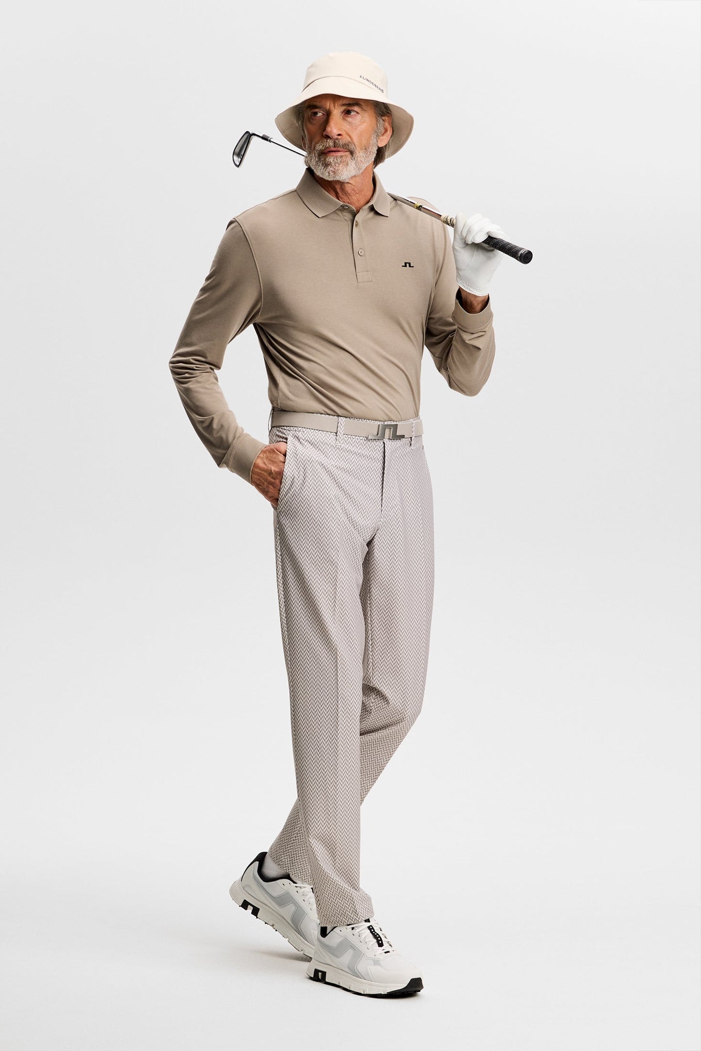 Ellott Print Pant / Bridge Stack Brindle S