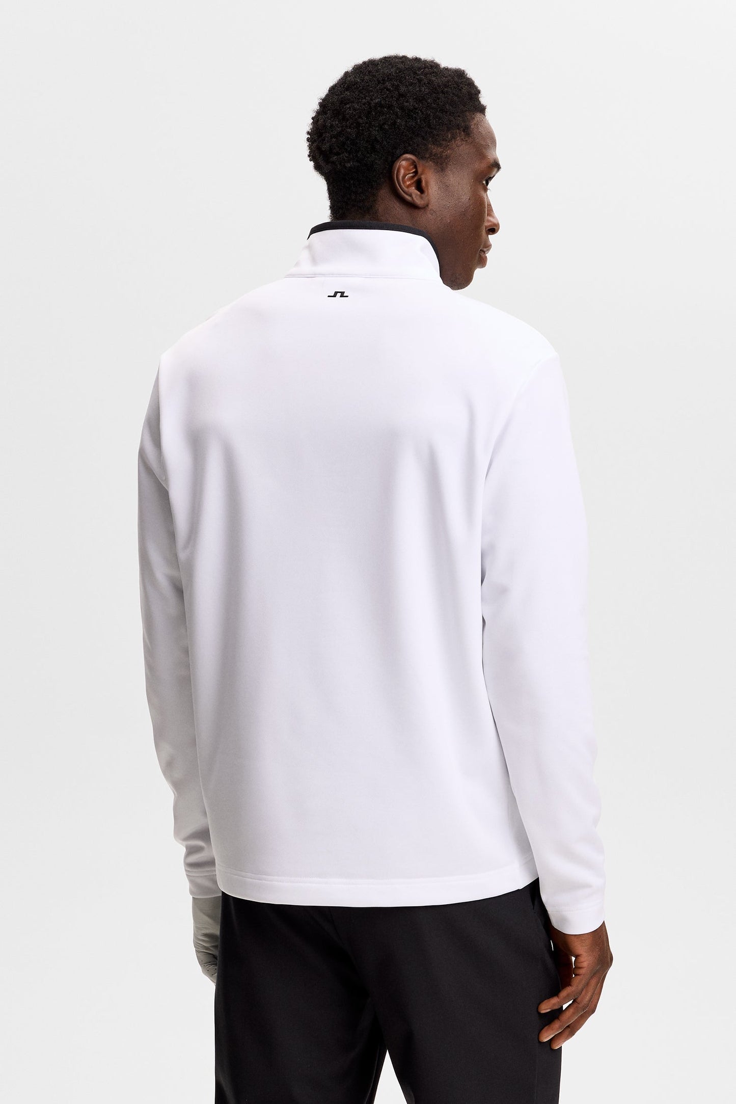 Clide Quarter Zip Mid Layer / White