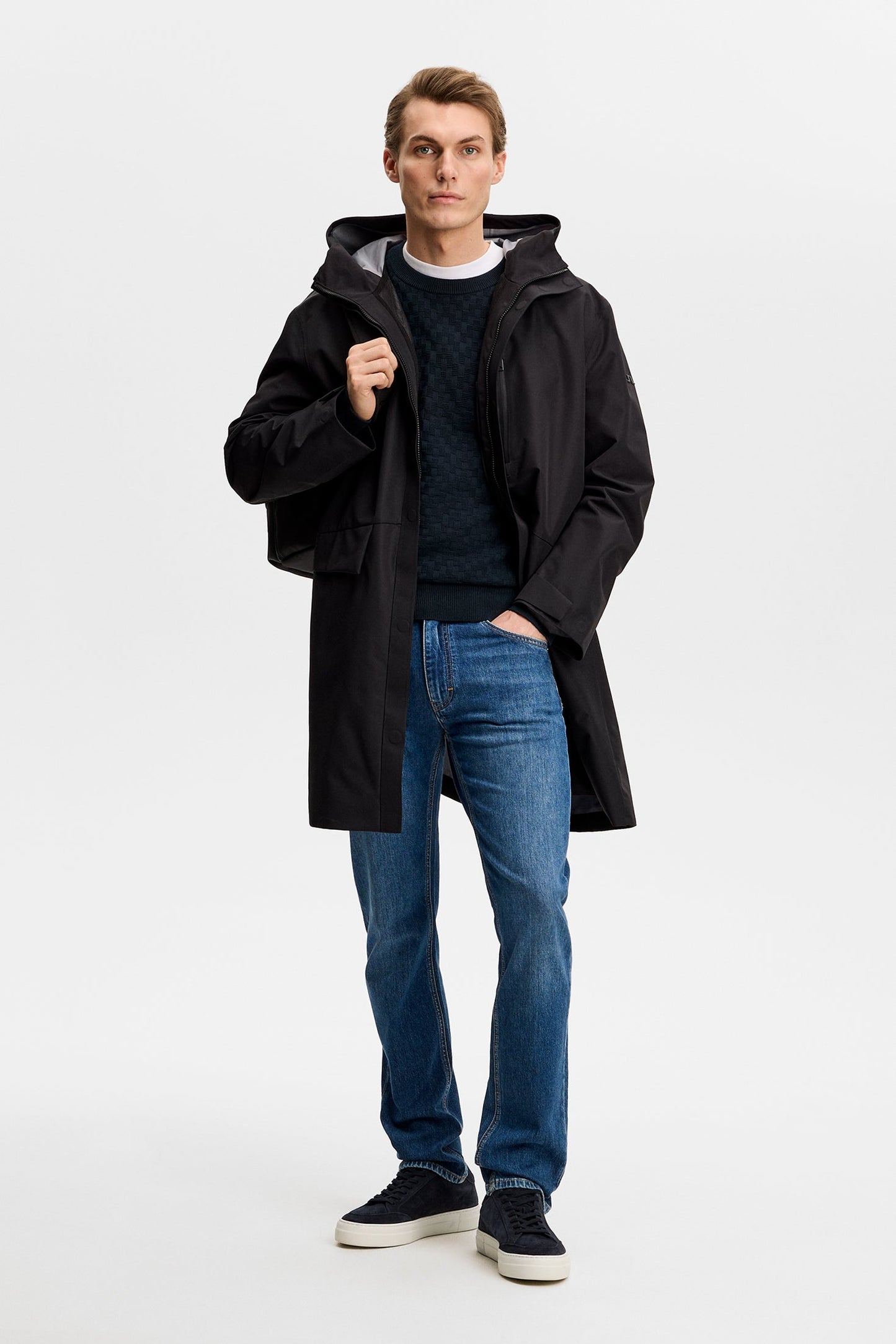 Arthur Knit Org Cotton / Navy