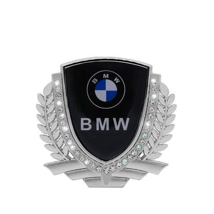 Heißer Verkauf 🎉50 % RABATT🎉3D Weizenohr Diamant Metall Kreativer Autoaufkleber