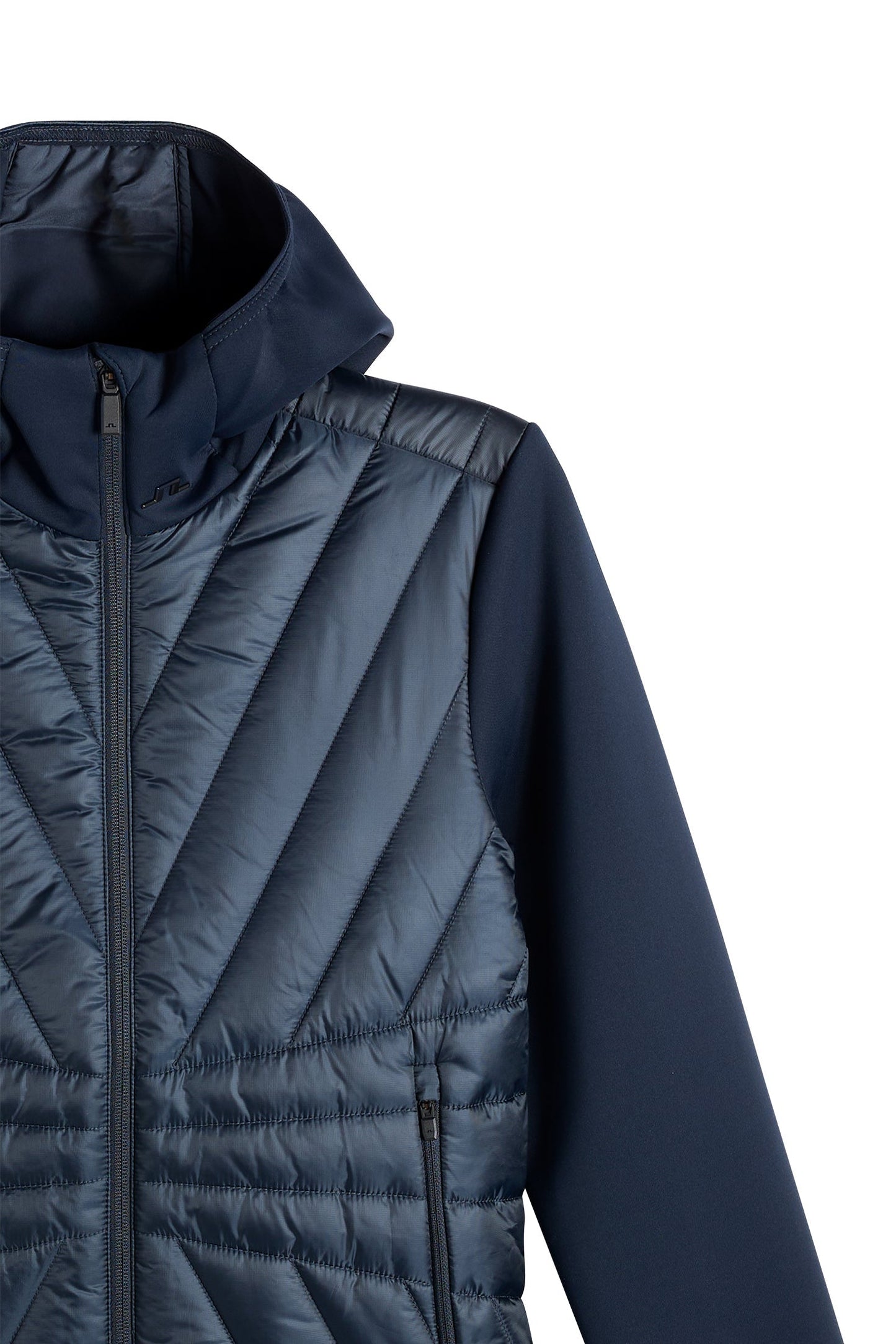 Holma Quilt Hybrid Hood / Navy