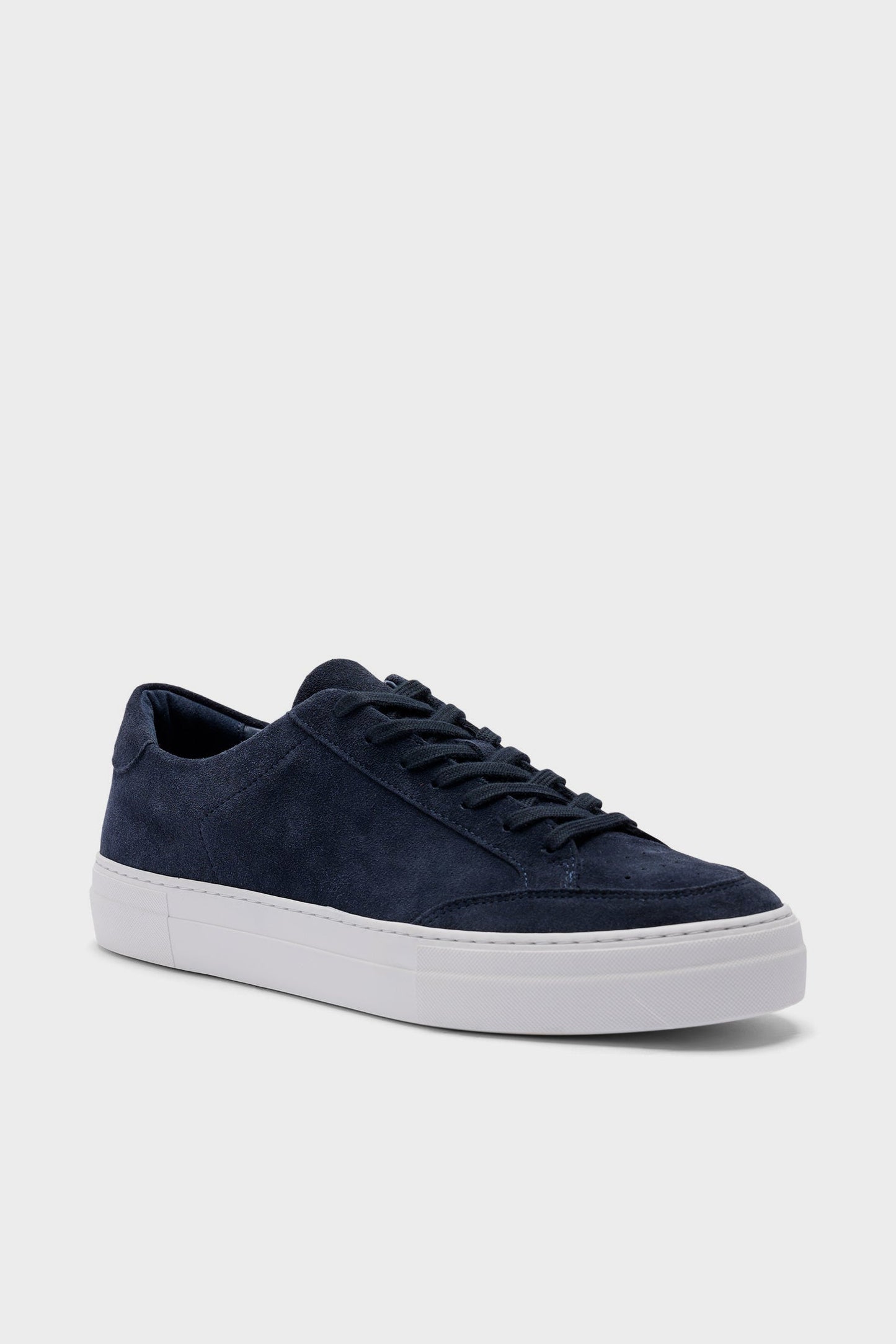 Art Signature Suede Sneaker / Navy