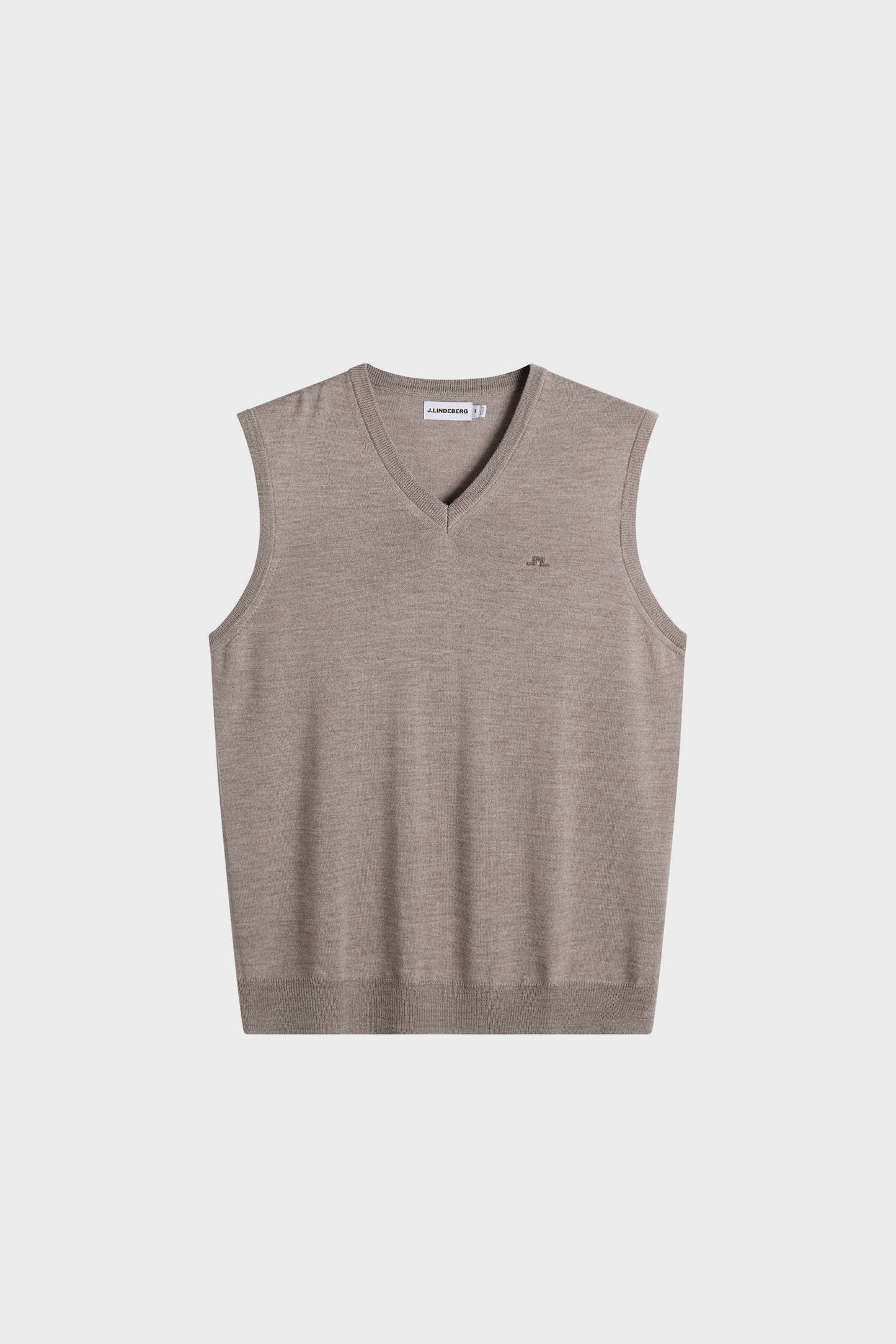 Liam Knitted Vest / Brindle Melange