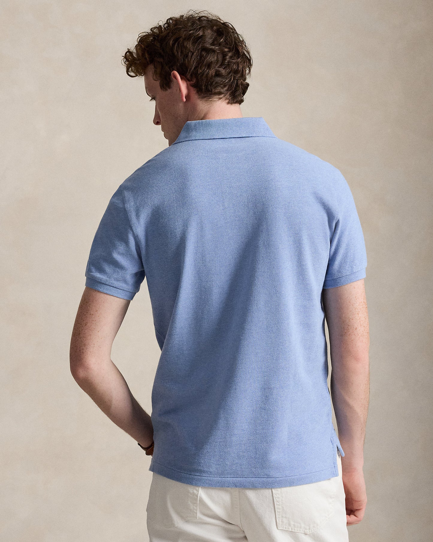 The Iconic Custom Slim Fit Mesh Polo