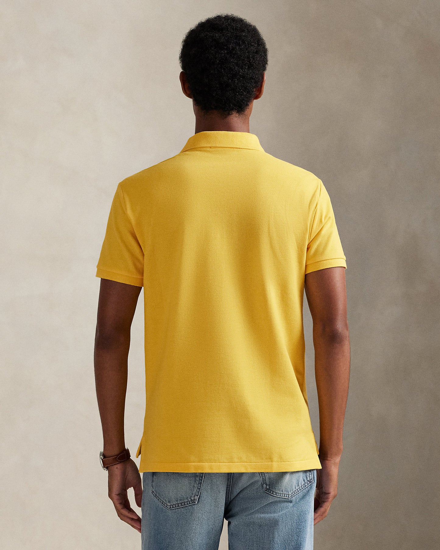 The Iconic Custom Slim Fit Mesh Polo